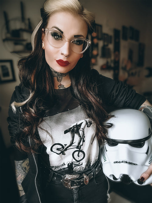 Product image BMX Trooper T-Shirt for Star Wars Fans Black