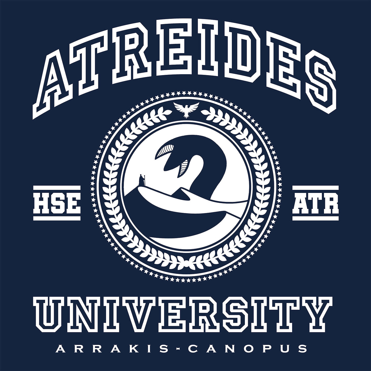 Product image Atreides University T-Shirt for Dune Fans blue