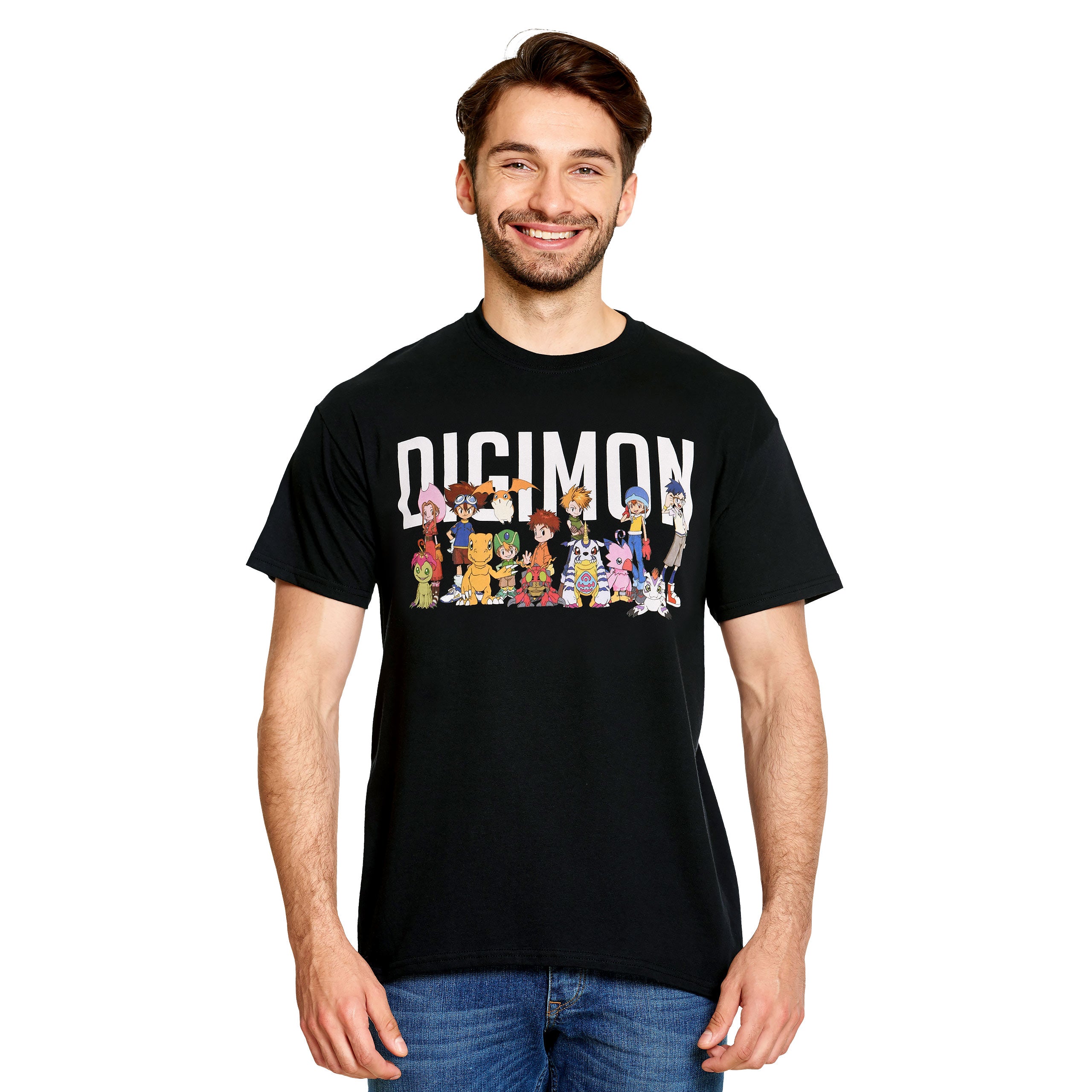 Product image Digimon - Characters T-Shirt Black