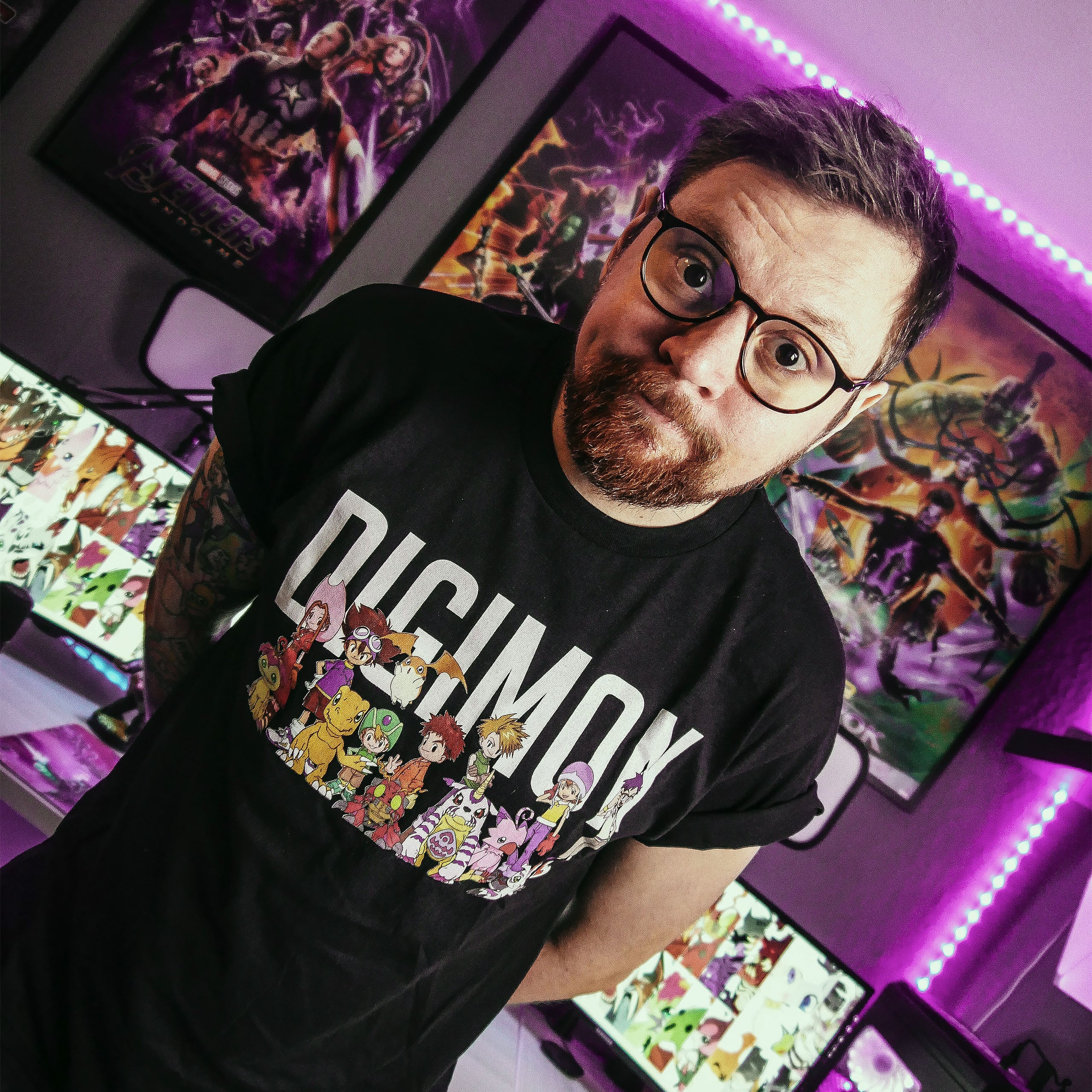 Product image Digimon - Characters T-Shirt Black