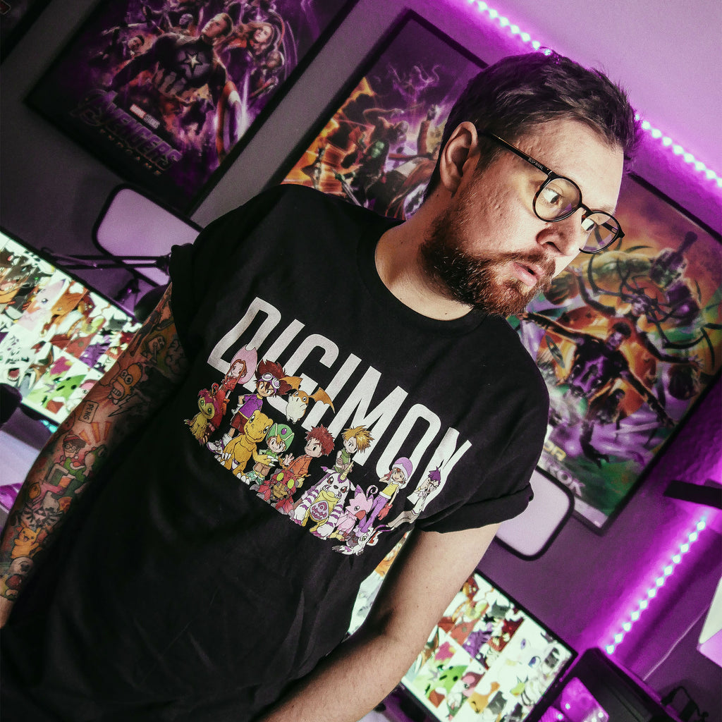 Product image Digimon - Characters T-Shirt Black
