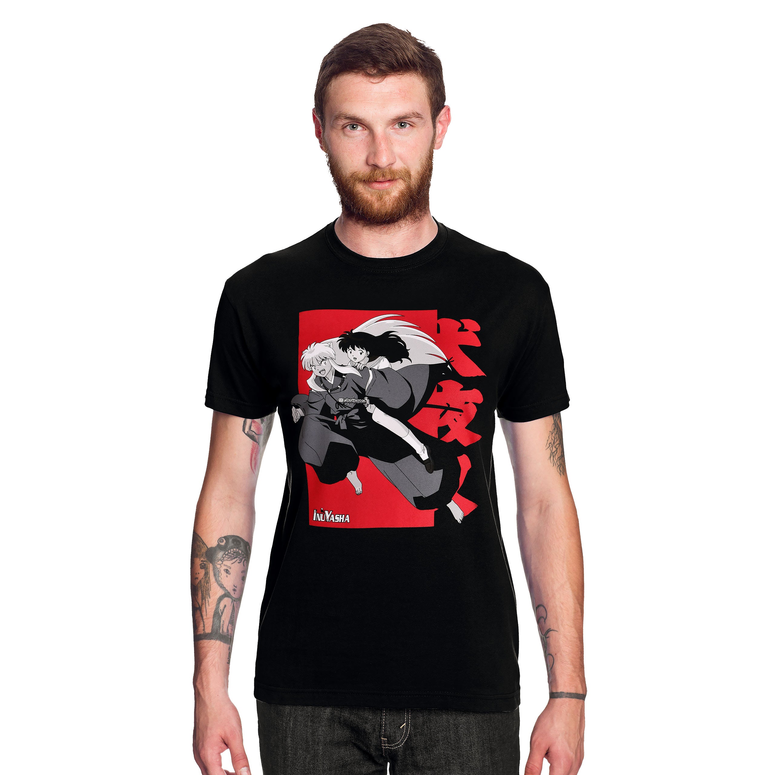 Product image Inu Yasha - Inu Yasha & Kagome T-Shirt black