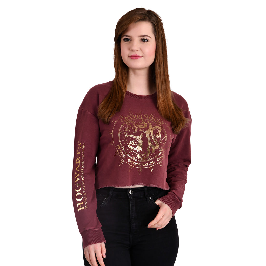 Product image Harry Potter - Gryffindor Crop Sweater Women