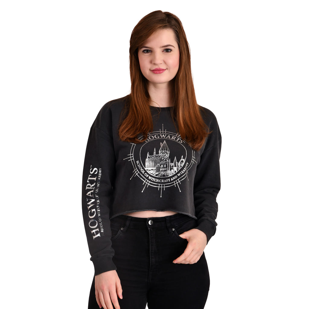 Product image Harry Potter - Hogwarts Crop Sweater Women