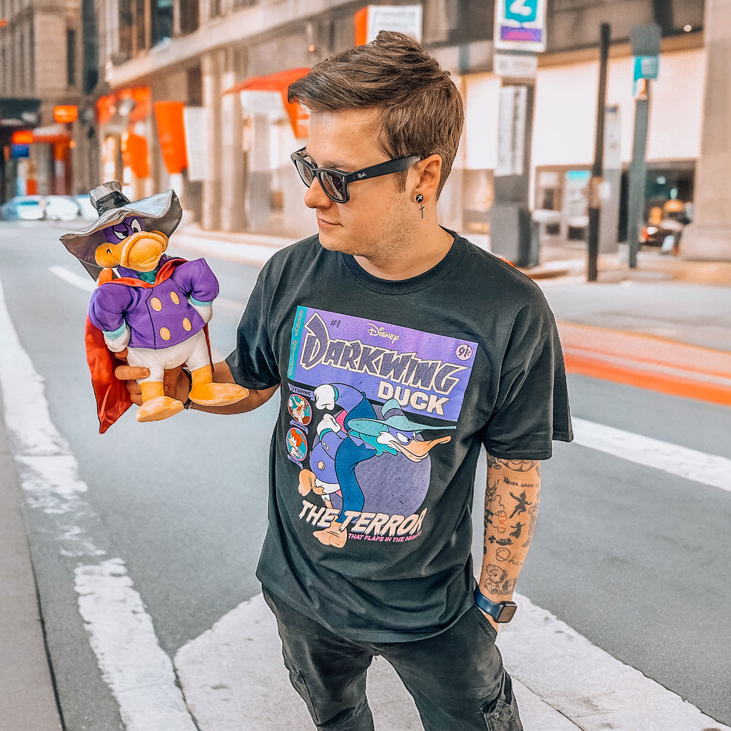 Product image Darkwing Duck - Comic Cover T-Shirt black