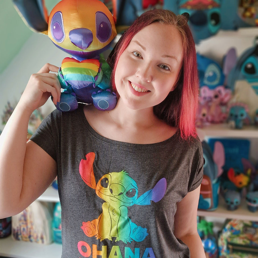Product image Lilo & Stitch - Ohana Rainbow Pride Women's Loose Fit T-Shirt