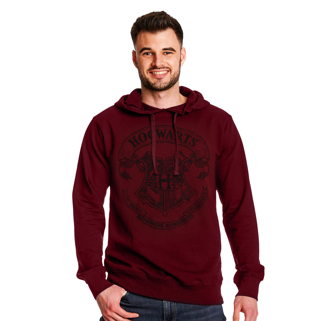 Product image Harry Potter - Hogwarts Logo Hoodie red