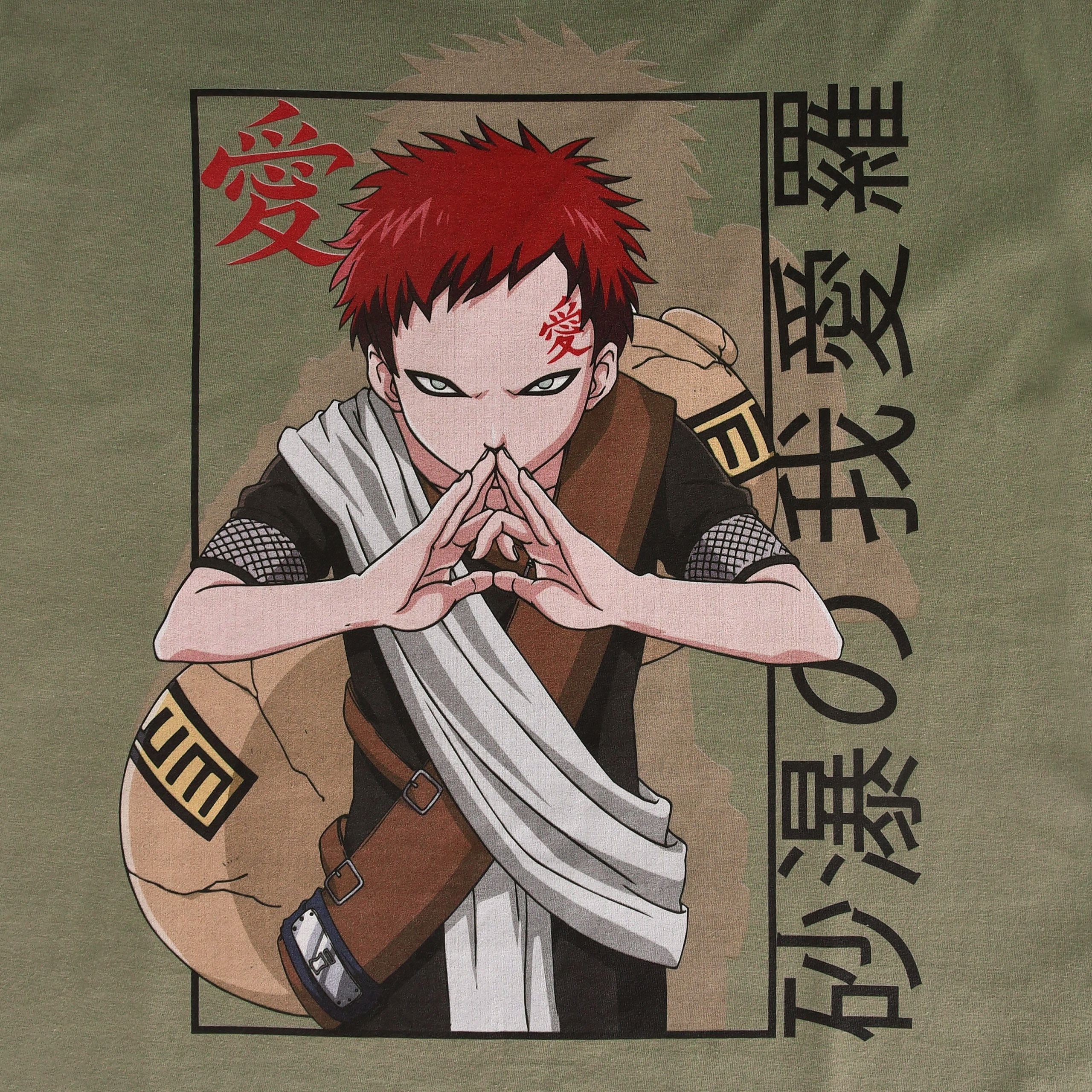 Product image Naruto - Gaara T-Shirt green