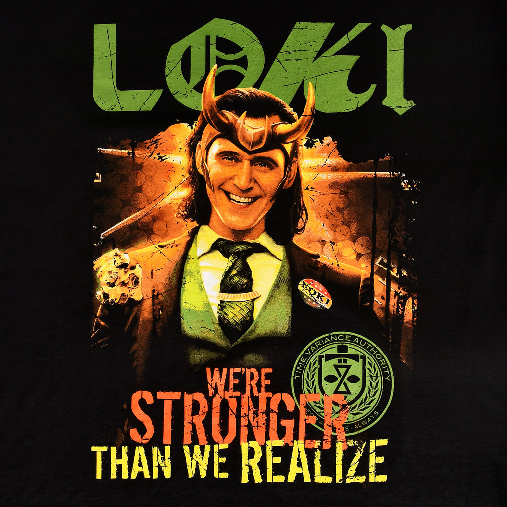 Product image Loki - We're Stronger Than We Realize T-Shirt Black