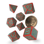 Product image Witcher - Triss RPG Dice Set 7pcs with Collector's Coin