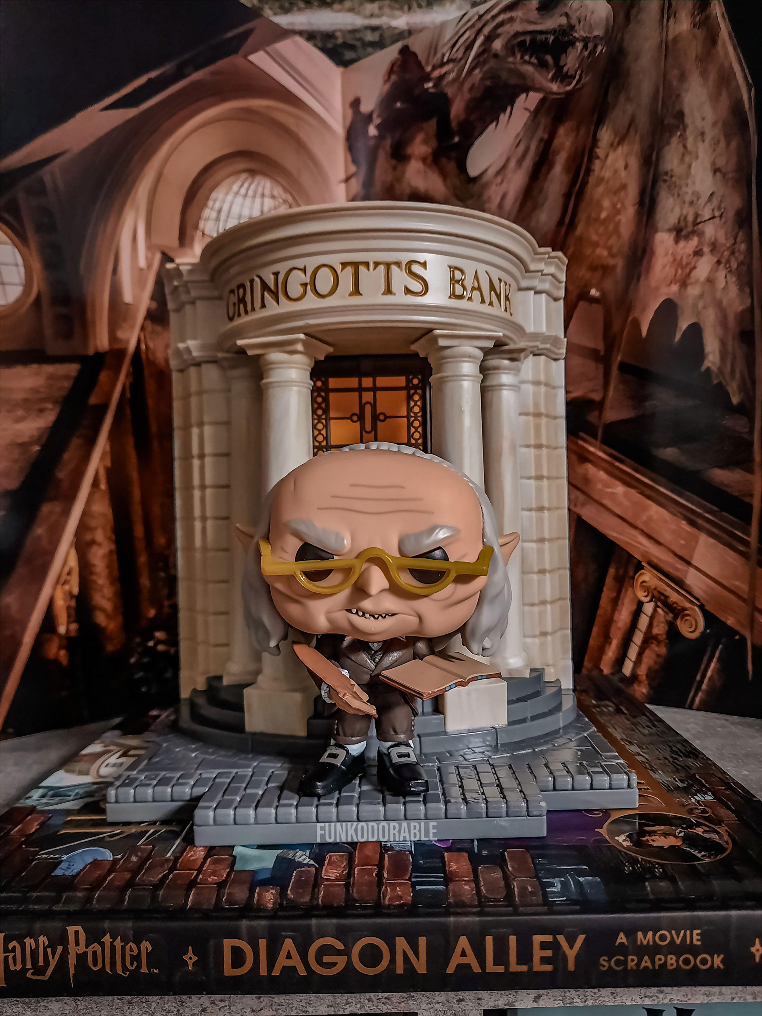 Product image Harry Potter - Gringotts Bank with Griphook Funko Pop Diorama
