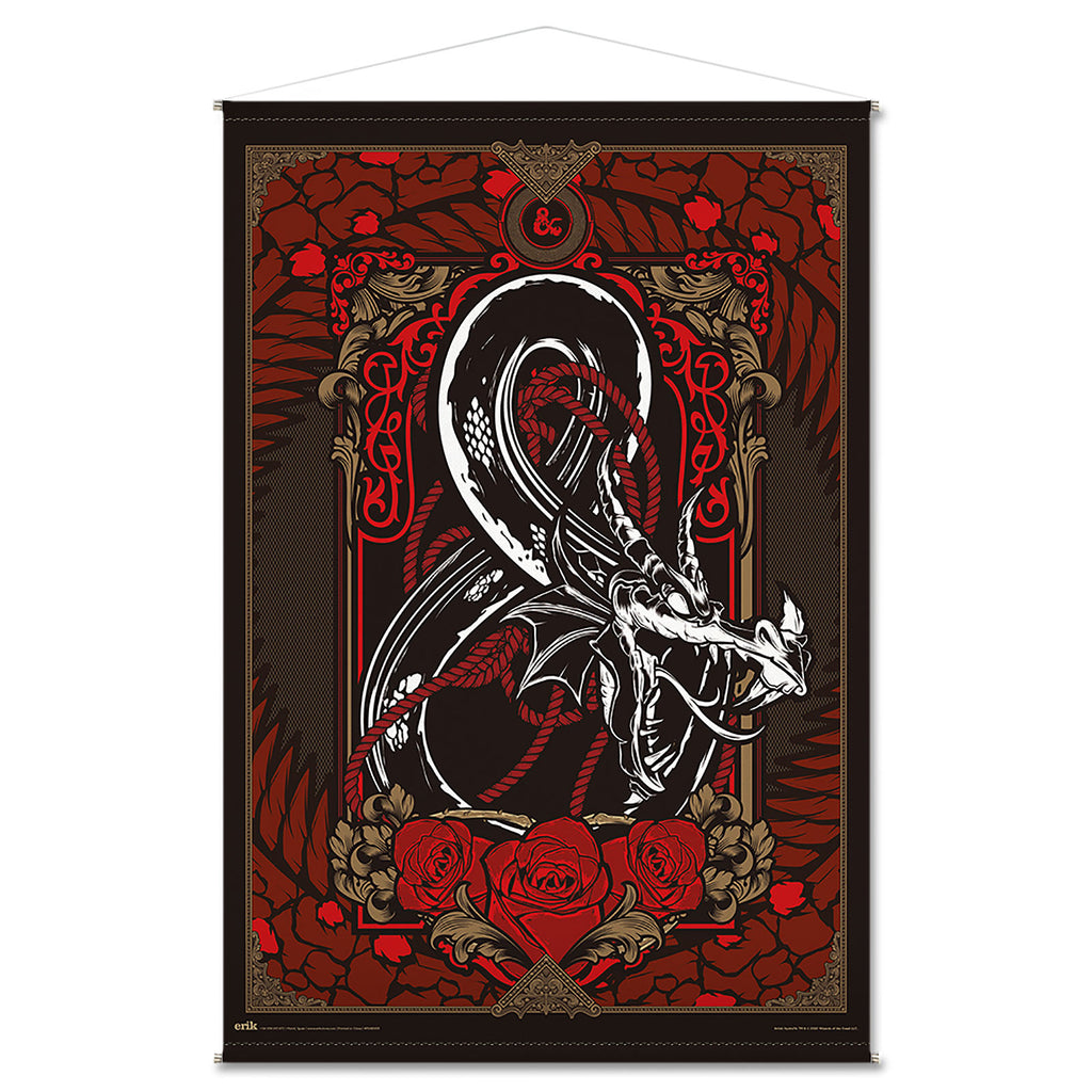 Product image Dragon Ampersand Logo Wall Scroll - Dungeons & Dragons