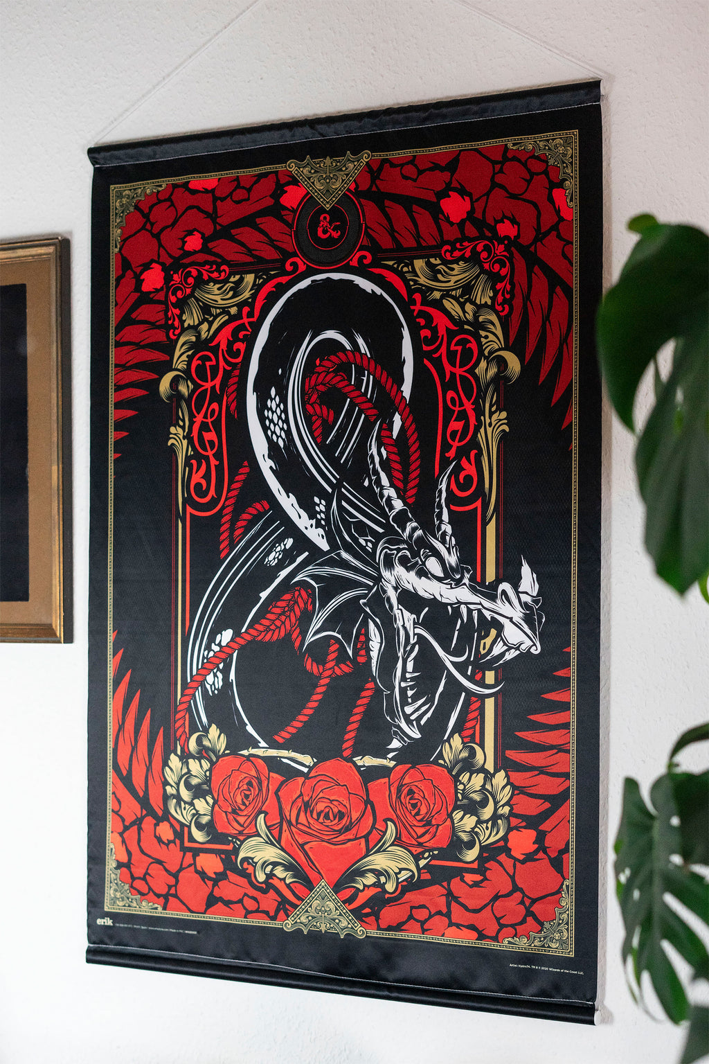 Product image Dragon Ampersand Logo Wall Scroll - Dungeons & Dragons