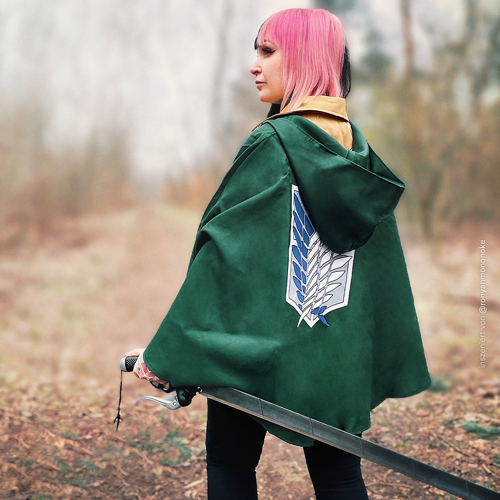 Product image Attack on Titan - Survey Corps Cloak with Hood