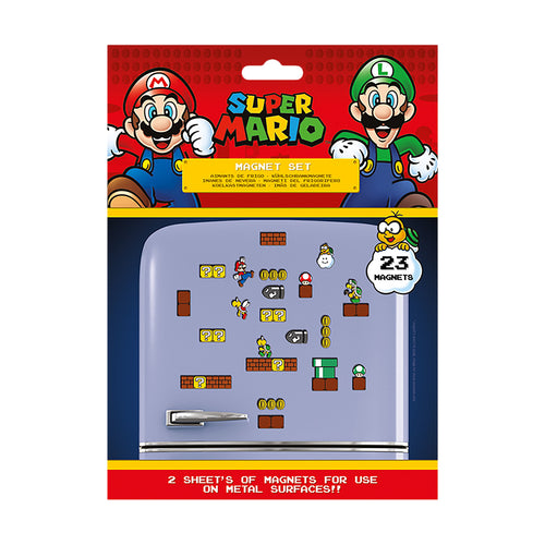 Product image Super Mario - Mushroom Kingdom Magnet Set