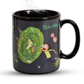 Product image Rick and Morty - Portals Thermo Effect Mug