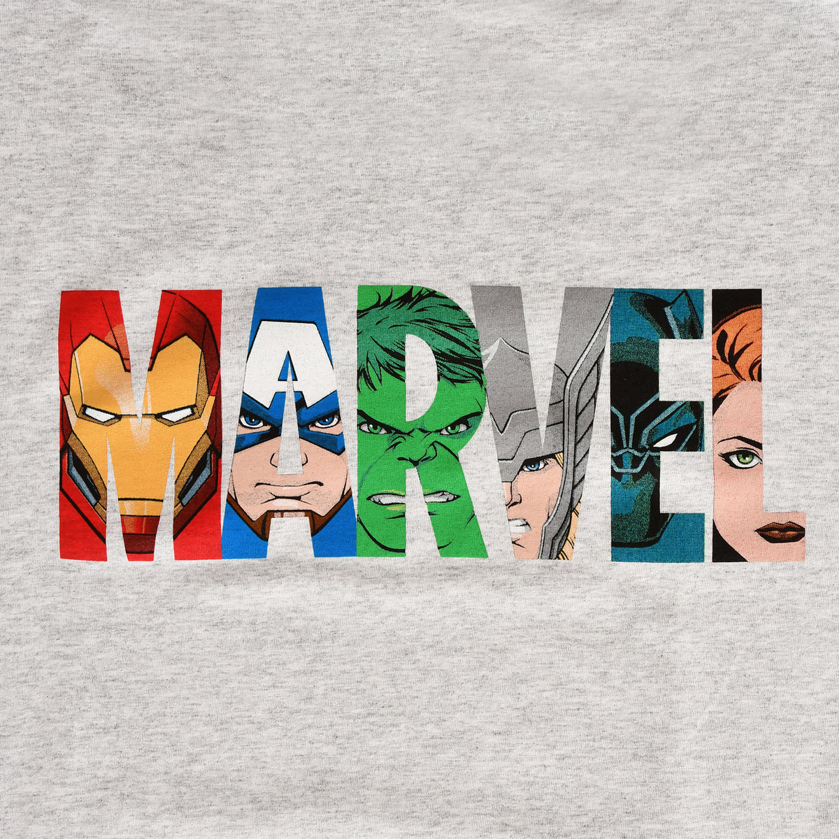 Product image Marvel - Logo Comic Heroes T-Shirt grey