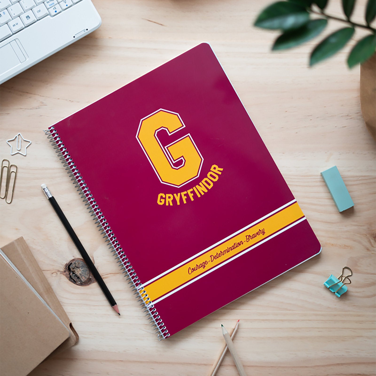 Product image Harry Potter - Gryffindor Spiral Notebook A4