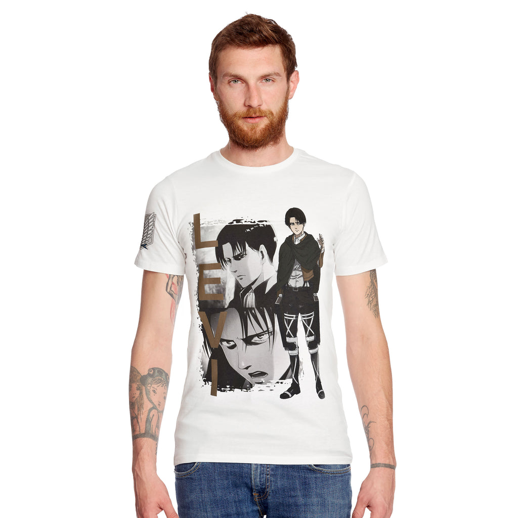 Product image Attack on Titan - Levi Ackerman T-Shirt white
