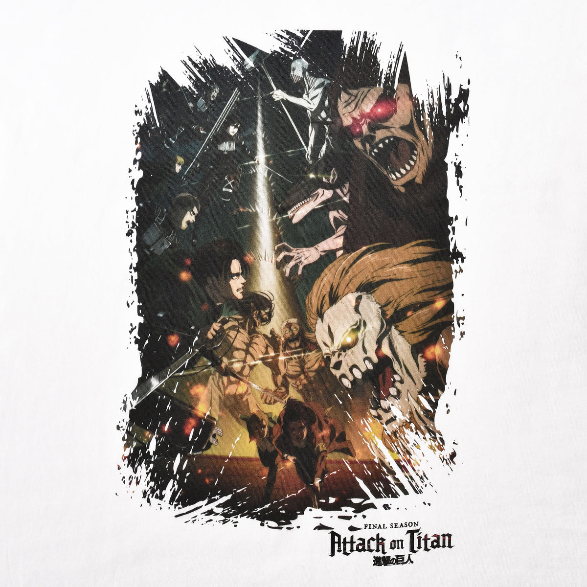 Product image Attack on Titan - Season 4 T-Shirt white