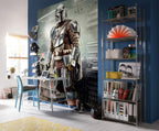 Product image Mando Fight Wallpaper - Star Wars The Mandalorian
