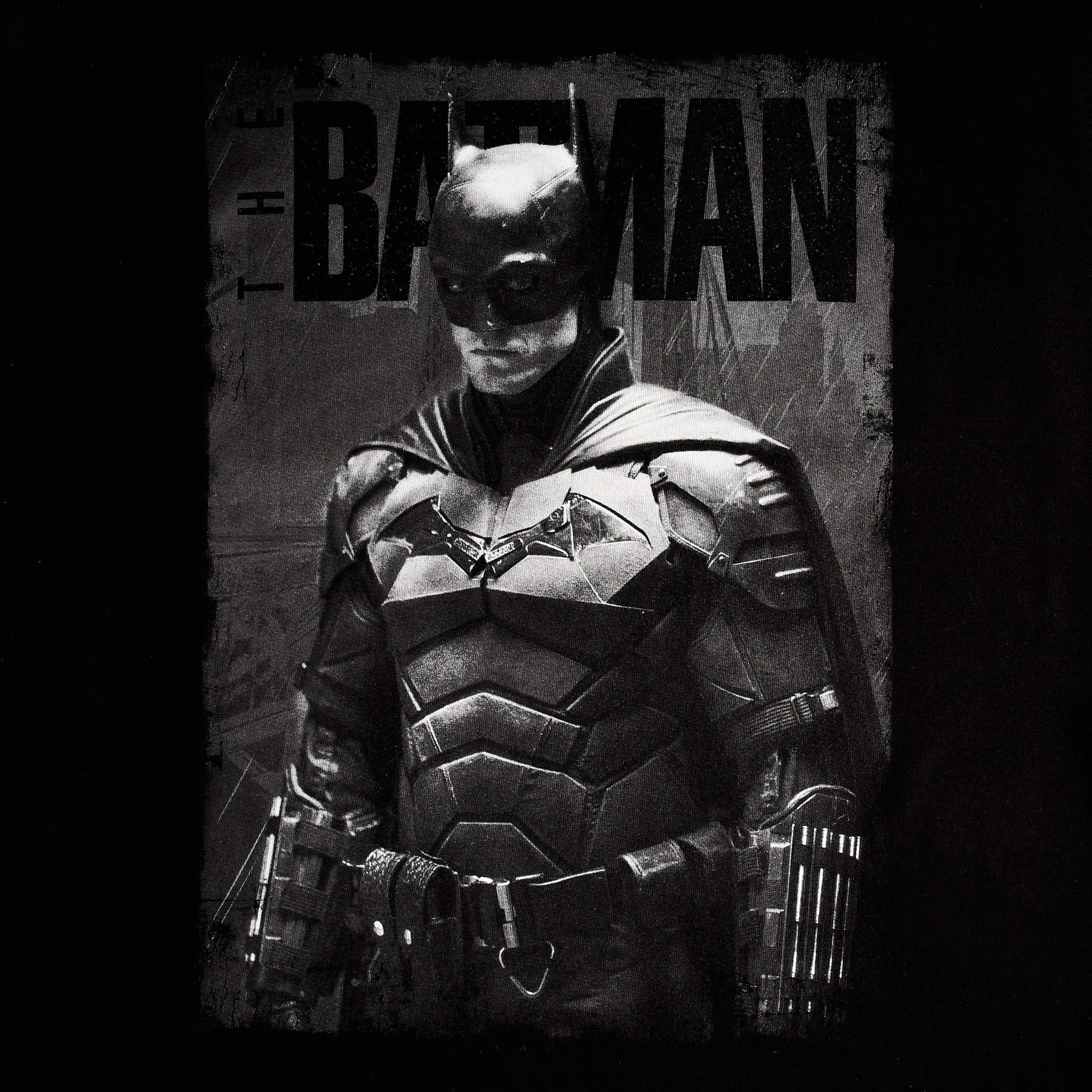 Product image The Batman - Monochrome Poster T-Shirt Black