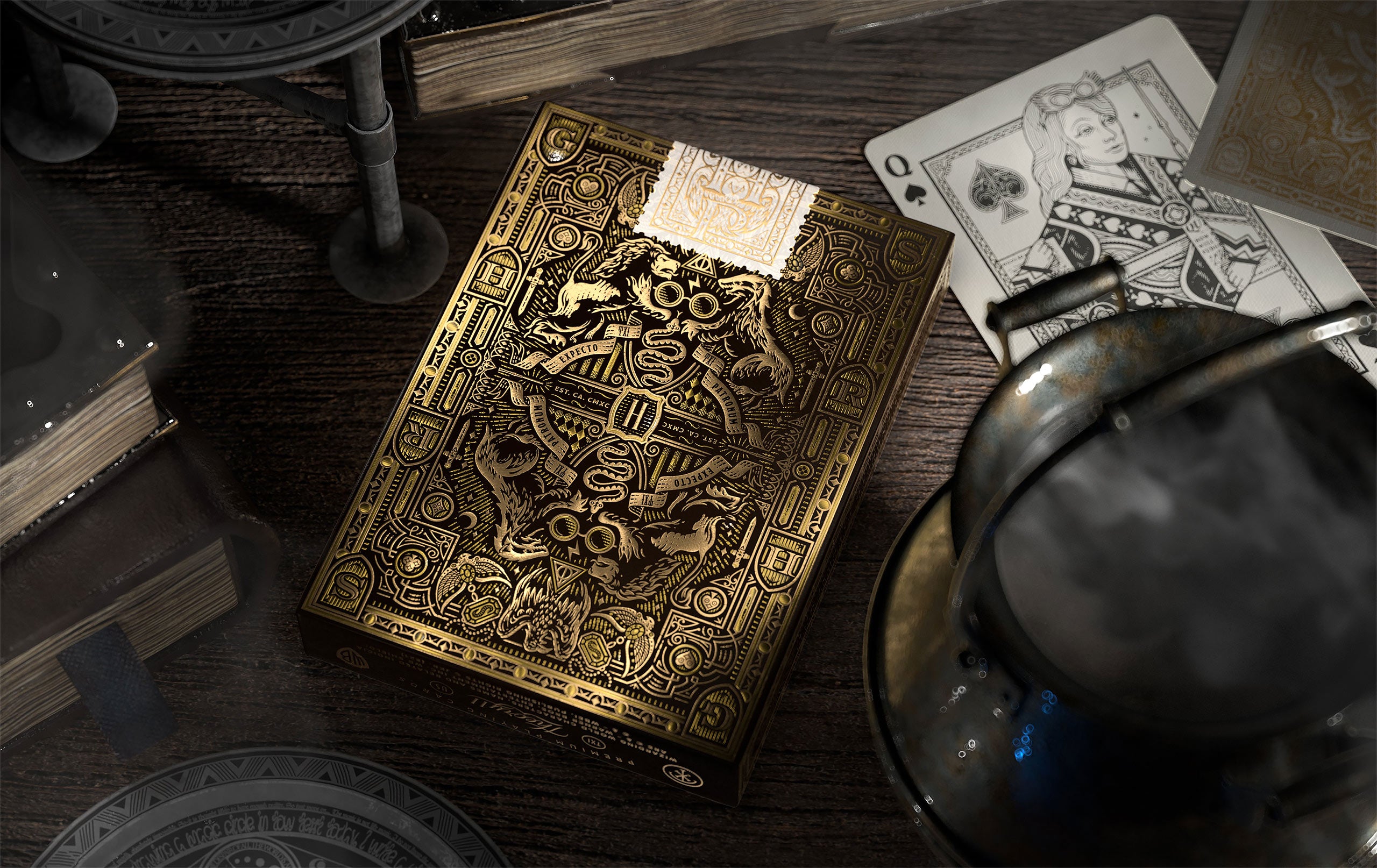 Product image Harry Potter - Hufflepuff Card Game Deluxe Edition