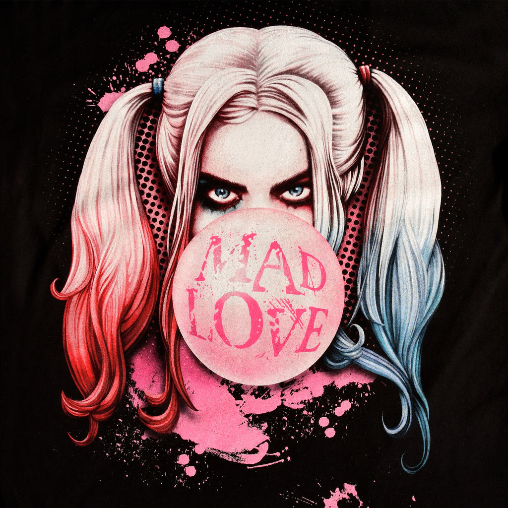 Product image Harley Quinn - Mad Love T-Shirt Black
