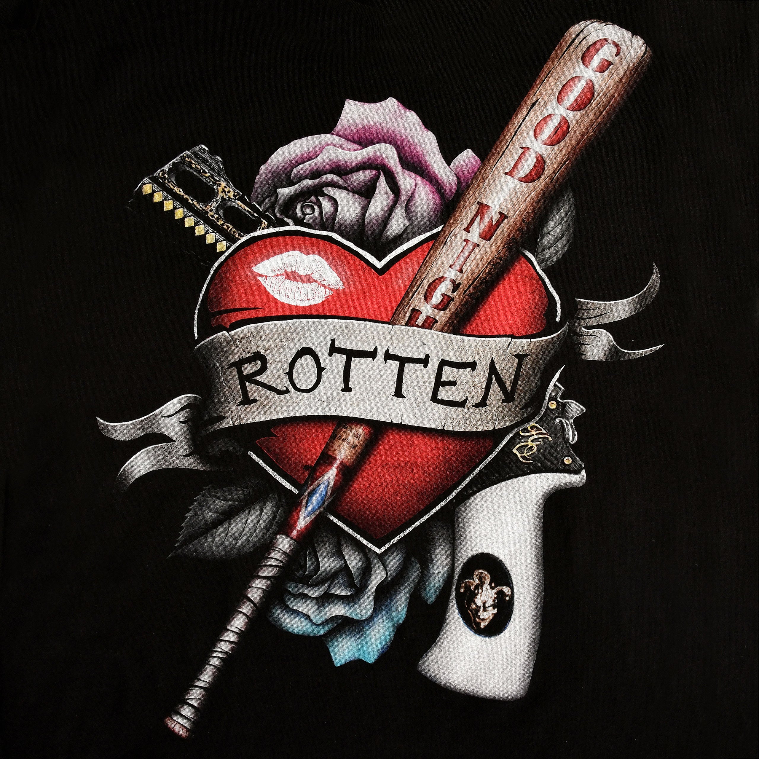 Product image Harley Quinn - Rotten T-Shirt Black