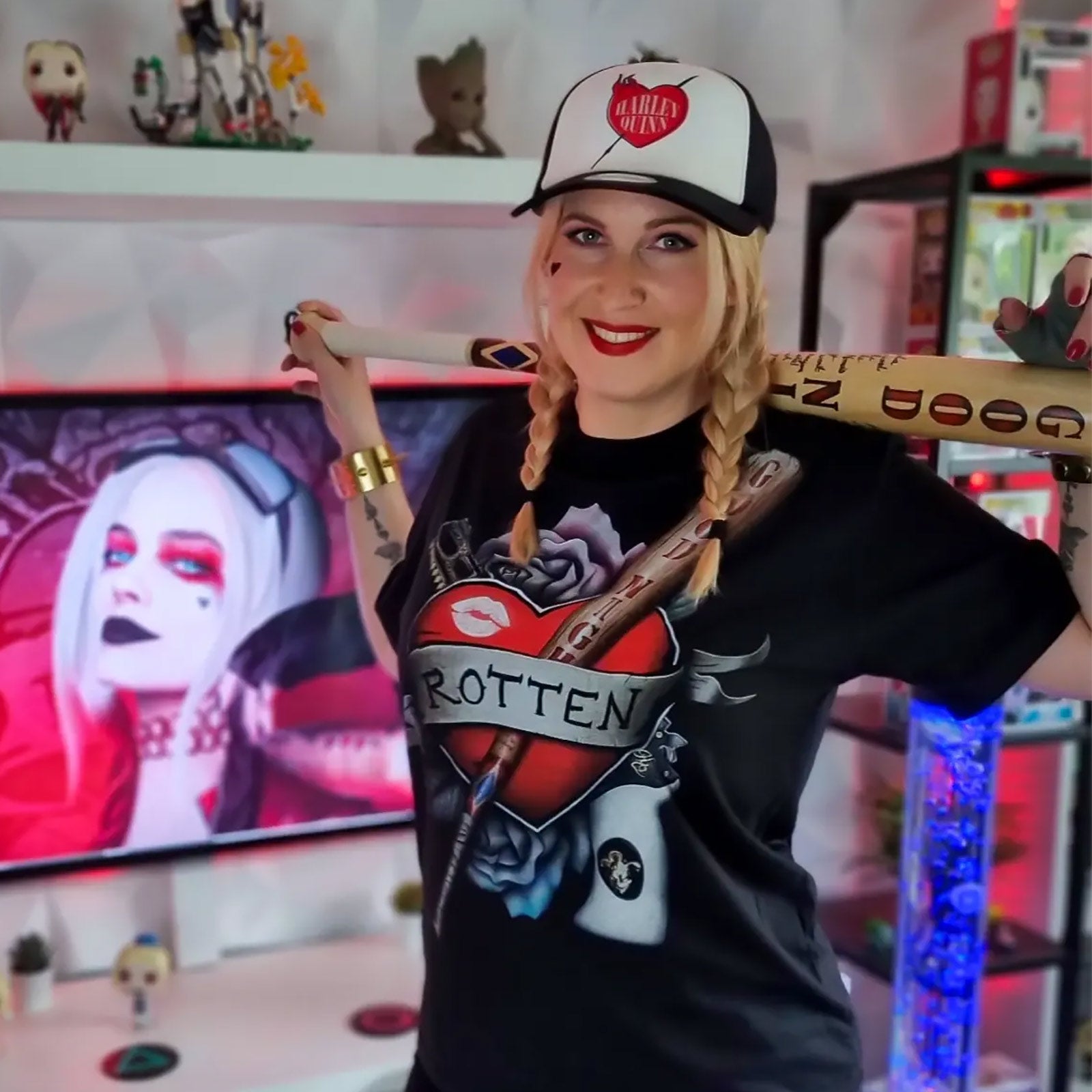 Product image Harley Quinn - Rotten T-Shirt Black