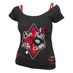 Product image Harley Quinn - Live Fast Die Clown 2in1 Women's T-Shirt