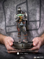 Product image Mando with Grogu BDS Art Scale Deluxe Statue - Star Wars The Mandalorian