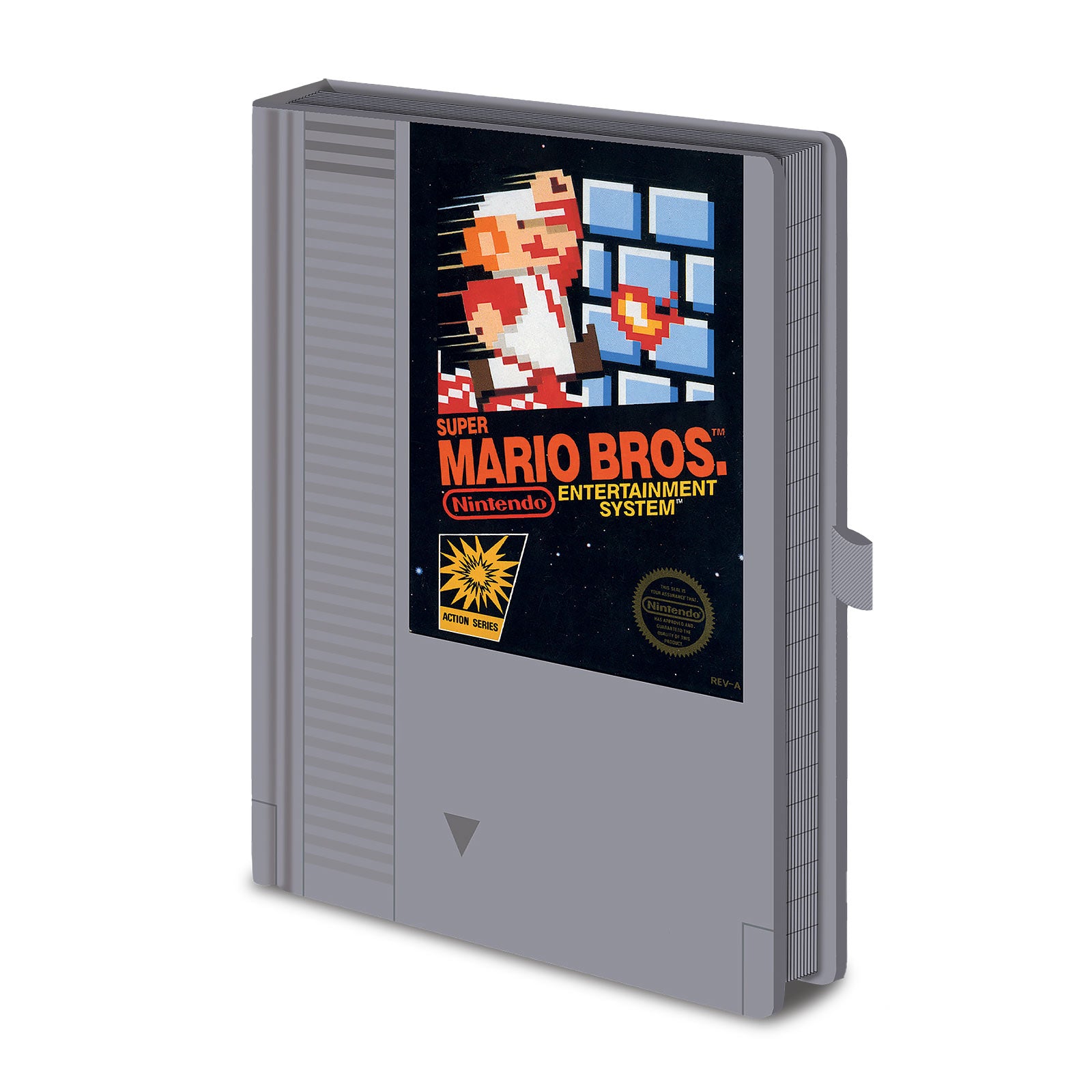 Product image Super Mario - NES Console VHS Premium Notebook A5