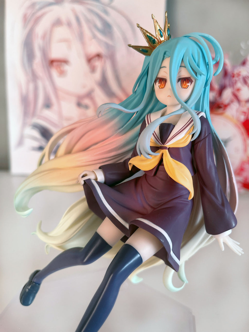Product image No Game No Life - Shiro Crown Figure