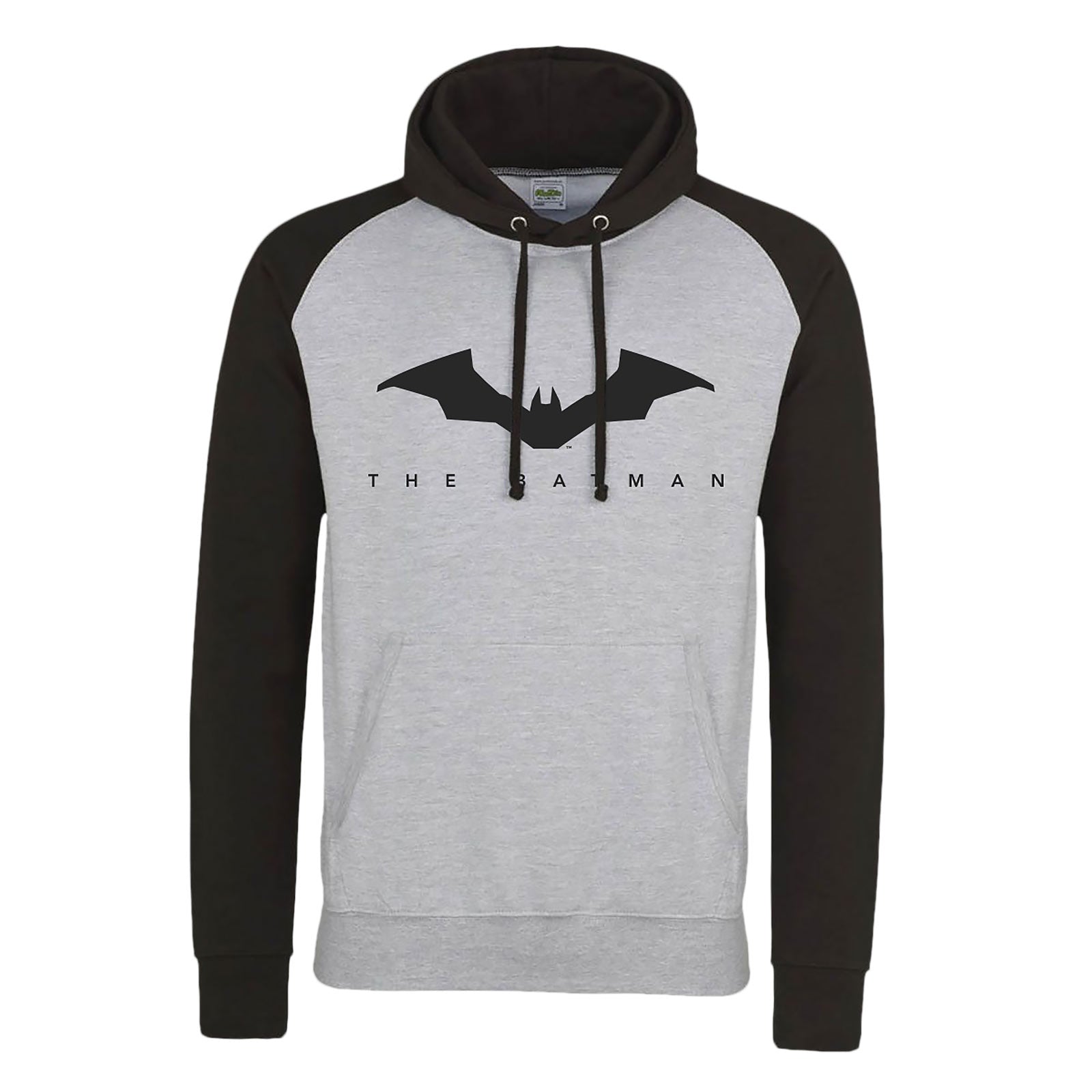 Product image The Batman - Logo Baseball Hoodie gray-black
