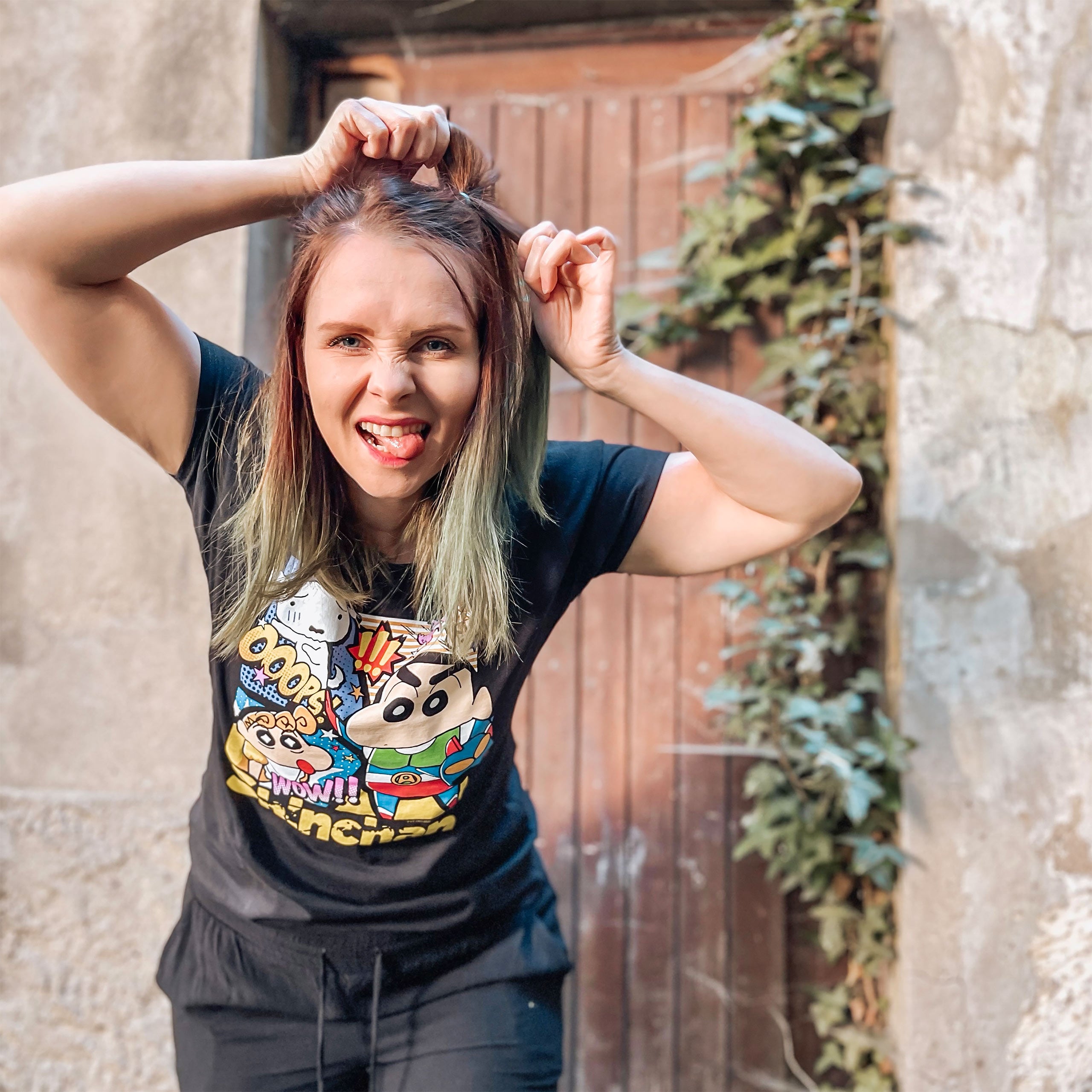 Product image Shin-Chan - Hero T-Shirt Women's Black