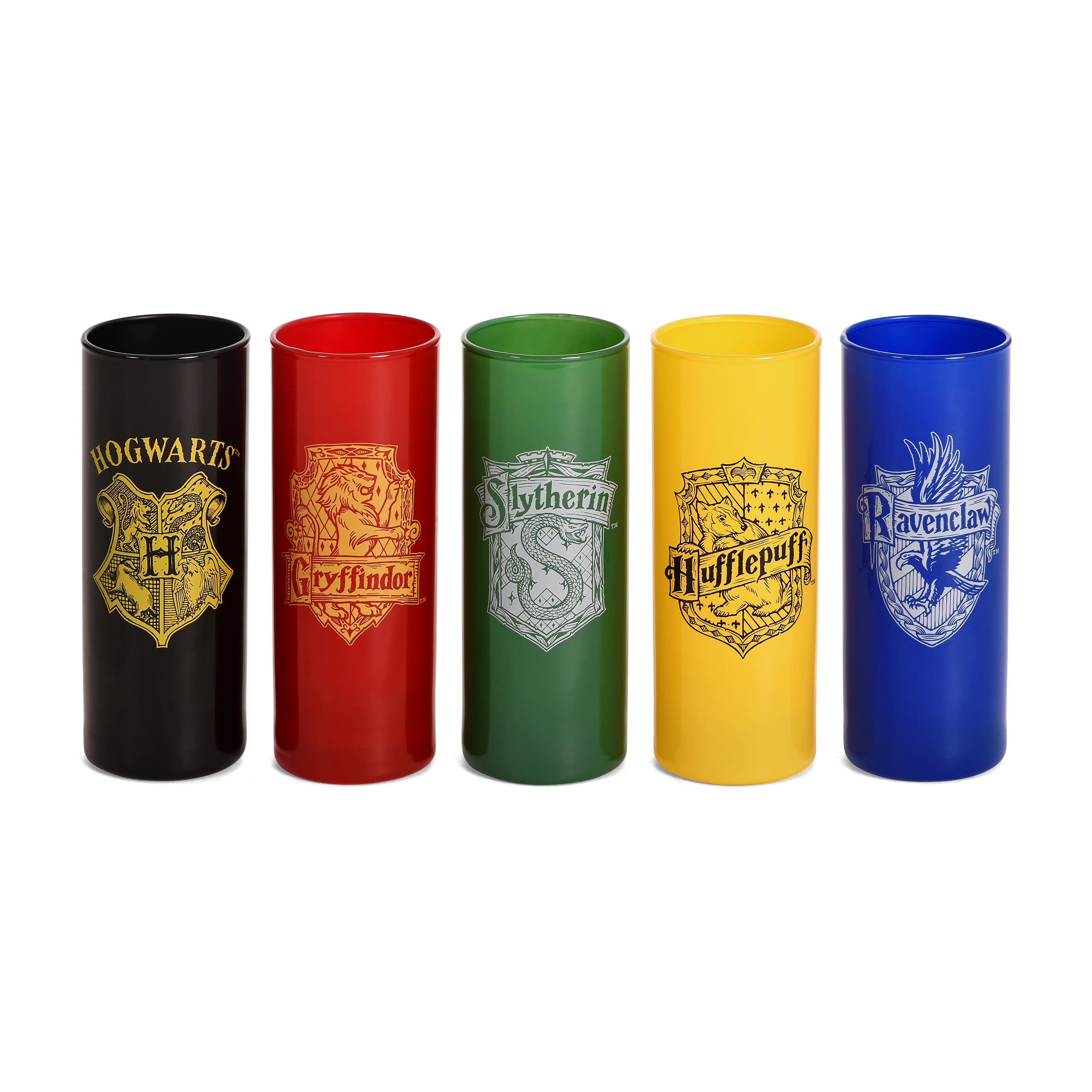Product image Hogwarts Houses Glass Set 5-piece - Harry Potter