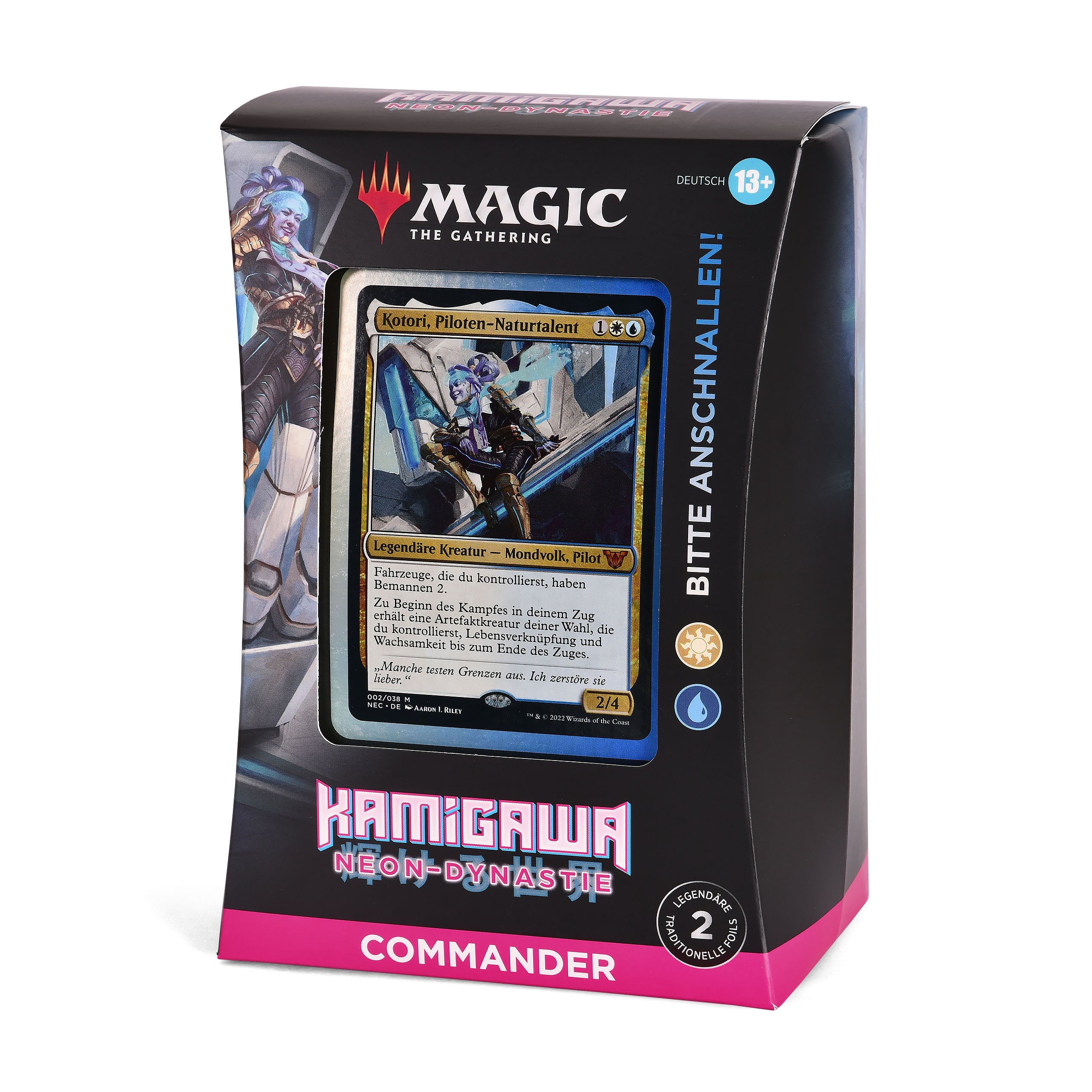 Product image Magic The Gathering - Kamigawa Neon Dynasty Commander Deck Fasten Your Seatbelts!