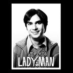 Product image Raj Lady's Man T-Shirt black - The Big Bang Theory