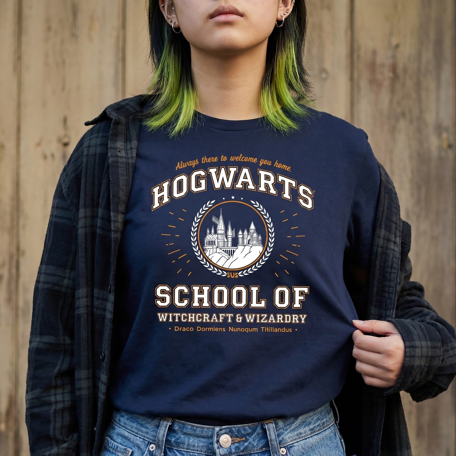 Product image Hogwarts School T-Shirt blue - Harry Potter