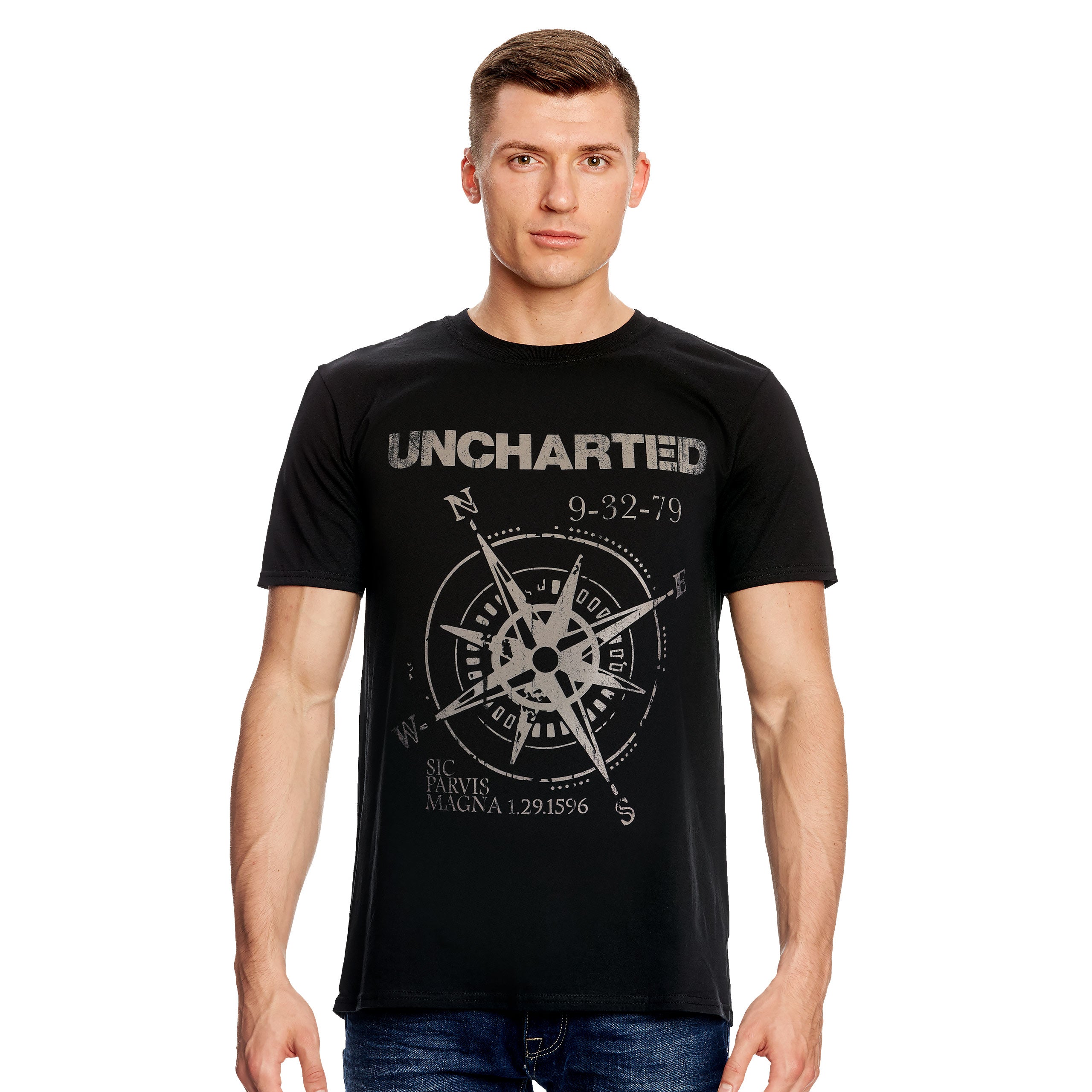 Product image Uncharted - Compass T-Shirt Black