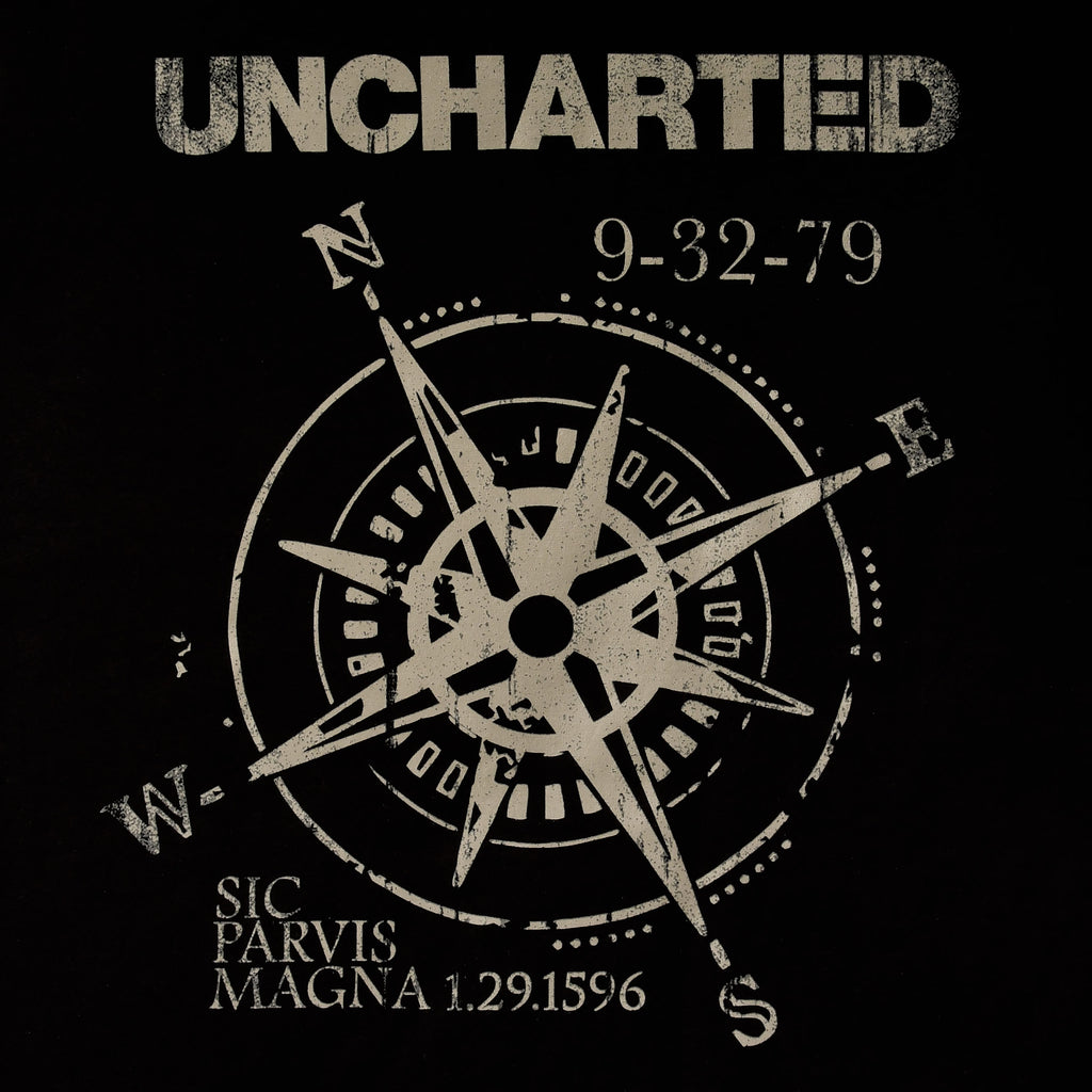 Product image Uncharted - Compass T-Shirt Black