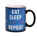 Product image PlayStation - Eat Sleep Repeat thermo effect mug