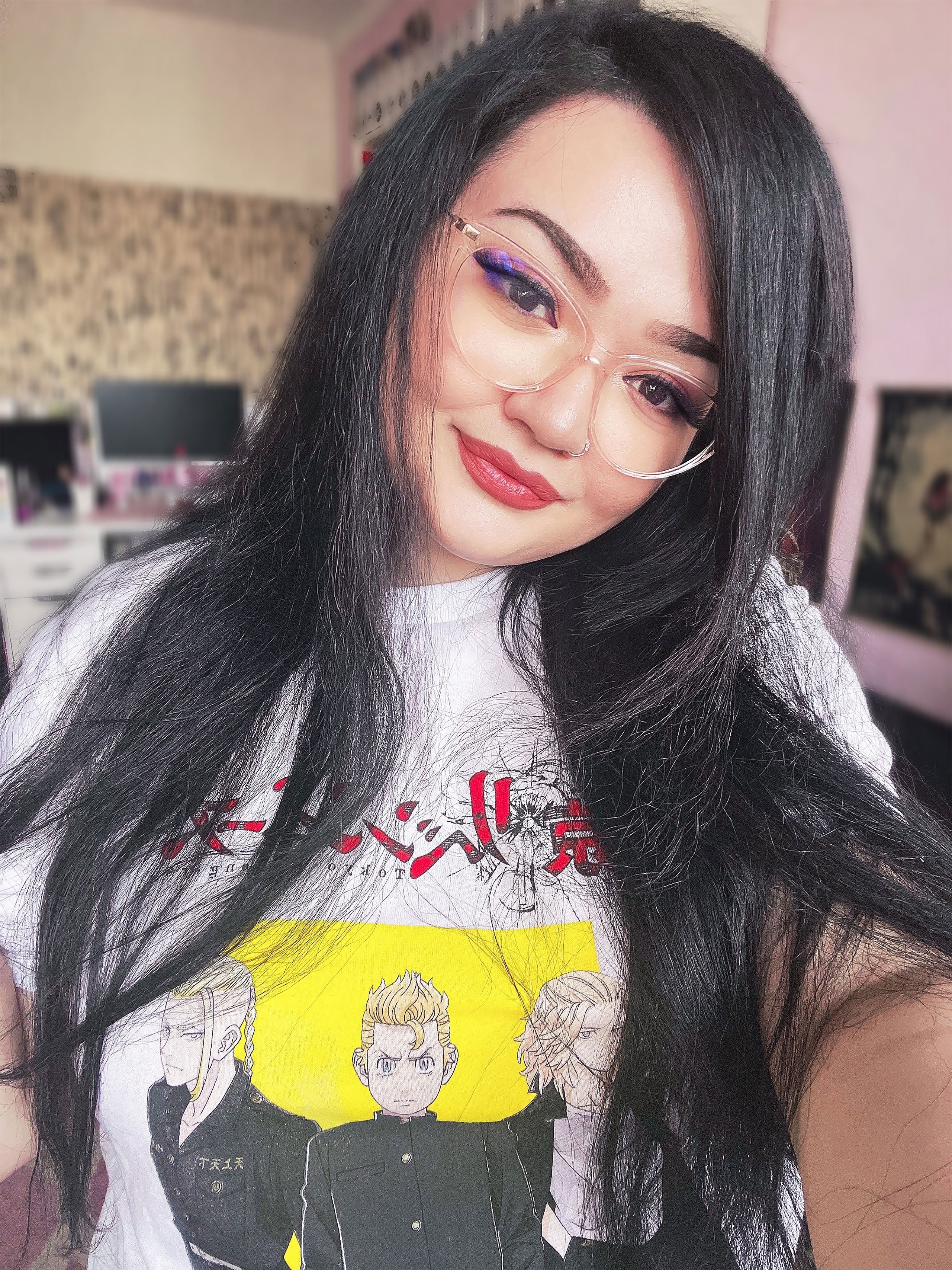 Product image Tokyo Revengers - Yellow Square Logo T-Shirt white