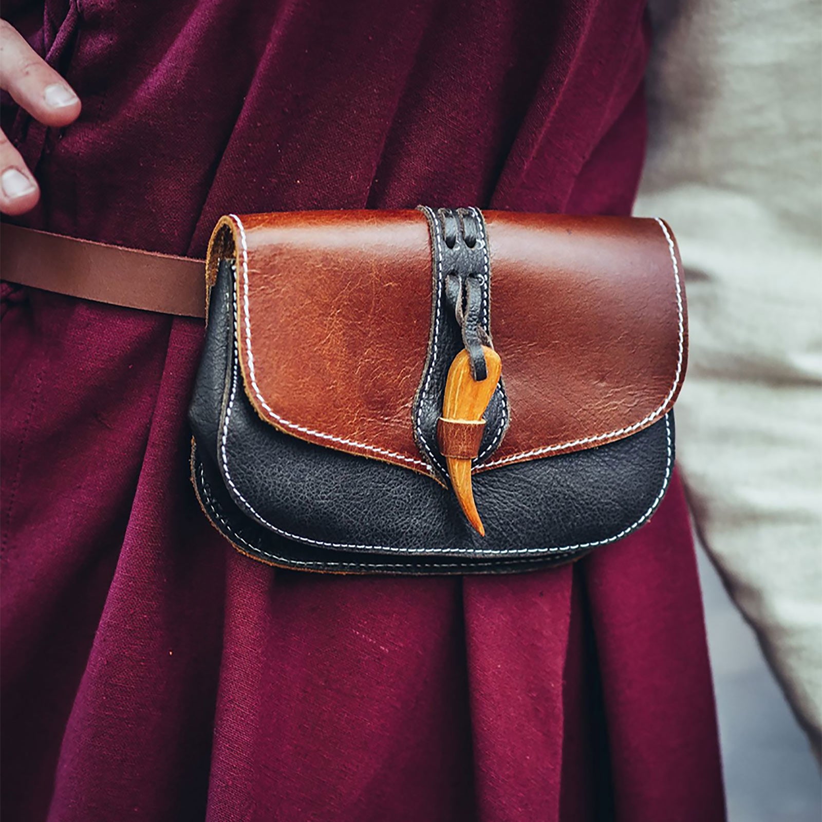 Product image Medieval Belt Bag Adalar Brown