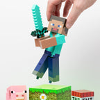 Product image Minecraft - Steve Diorama Table Lamp
