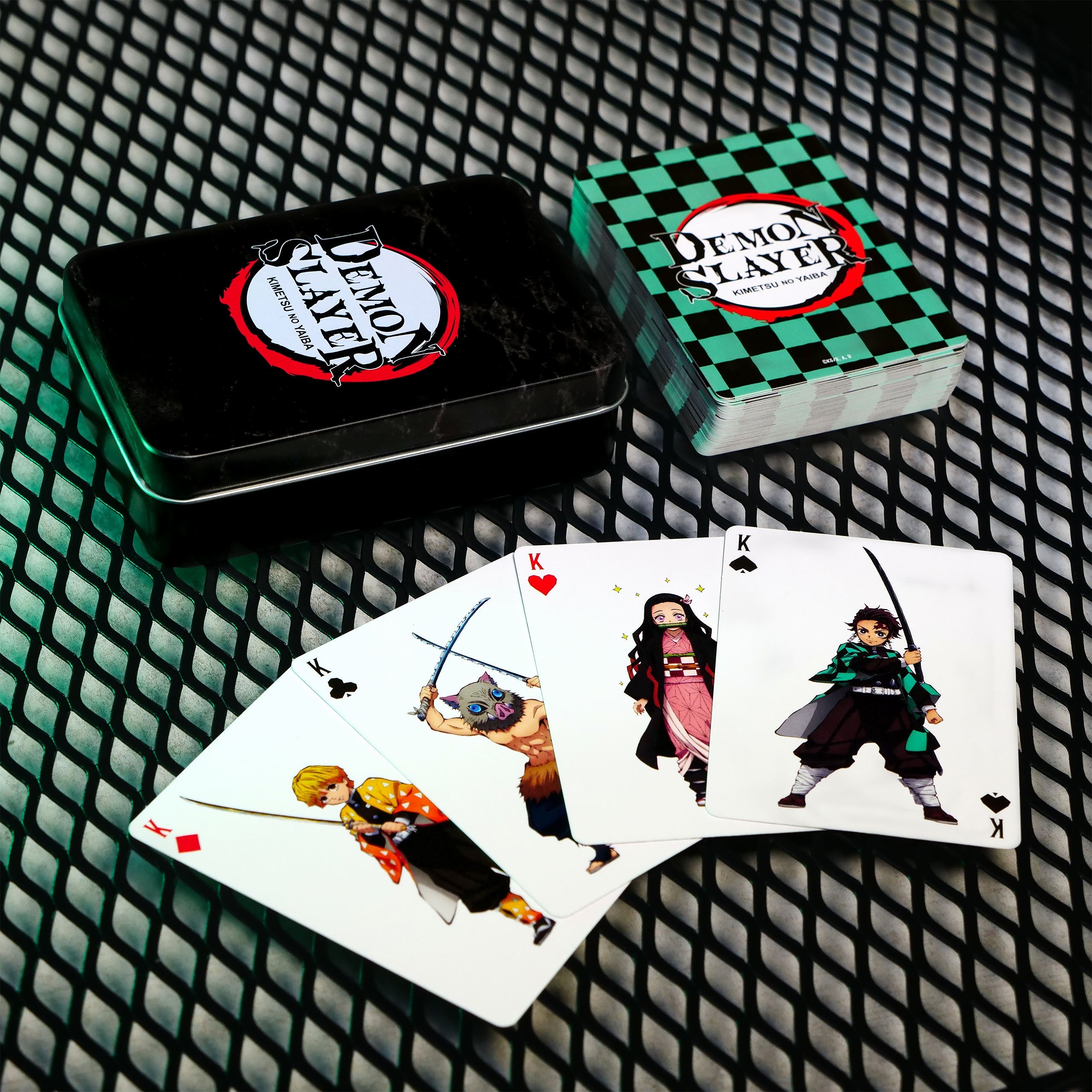 Product image Demon Slayer - Character Playing Cards in Metal Box
