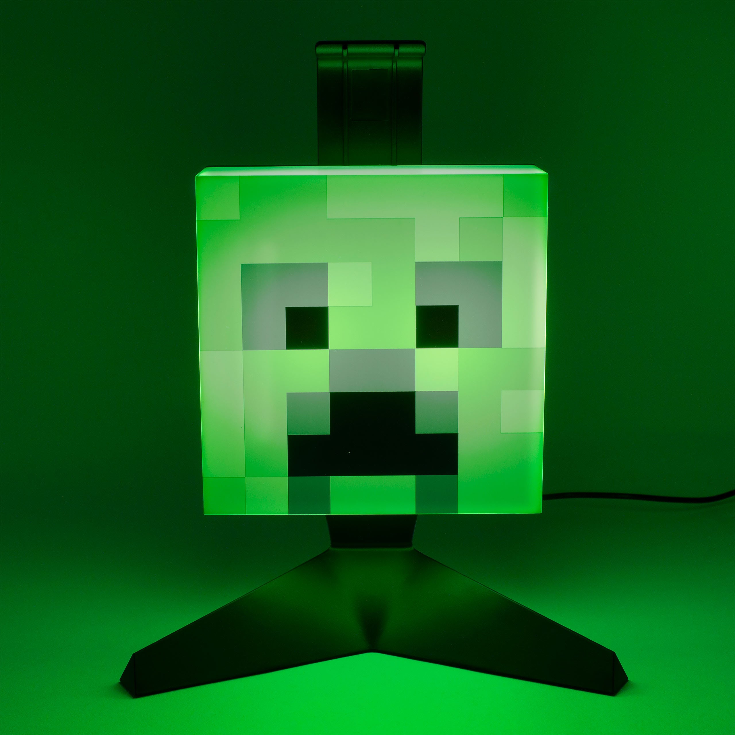 Product image Creeper Headphone Stand with Light - Minecraft