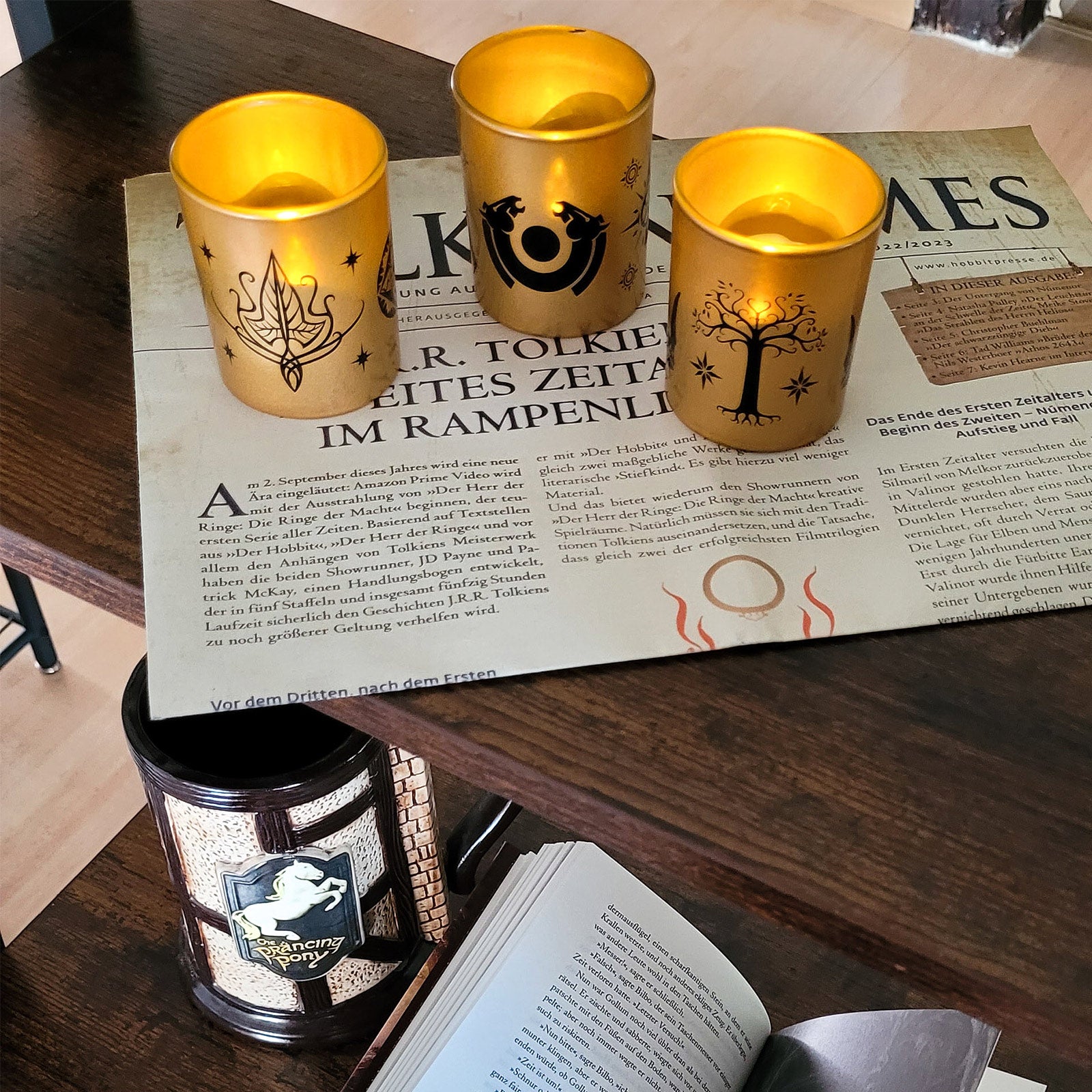 Product image The Lord of the Rings - Middle-earth Tealight Holder Set of 3