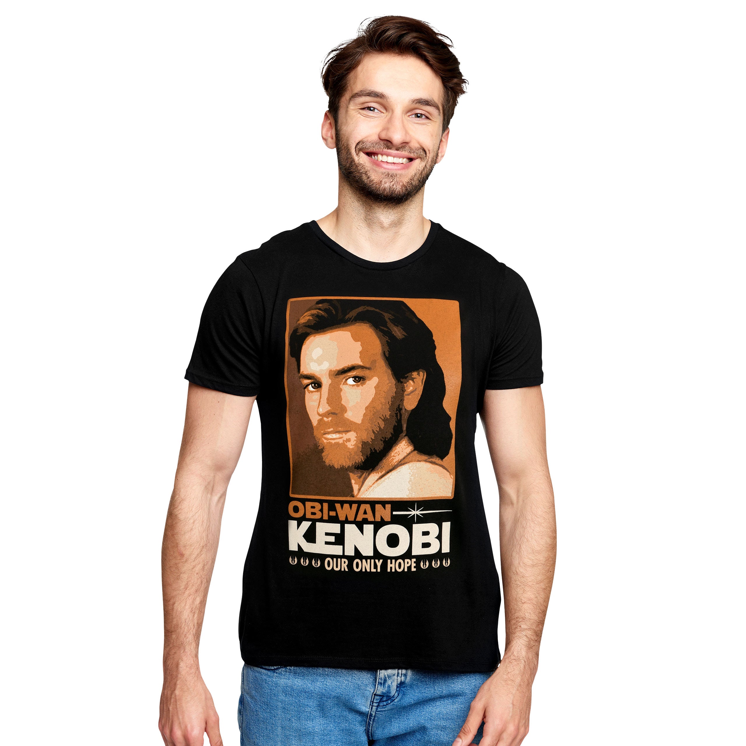 Product image Star Wars - Obi Wan Kenobi Our Only Hope T-Shirt black